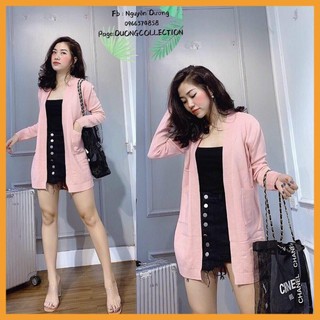 Áo khoác big size cardigan ( hình thật)