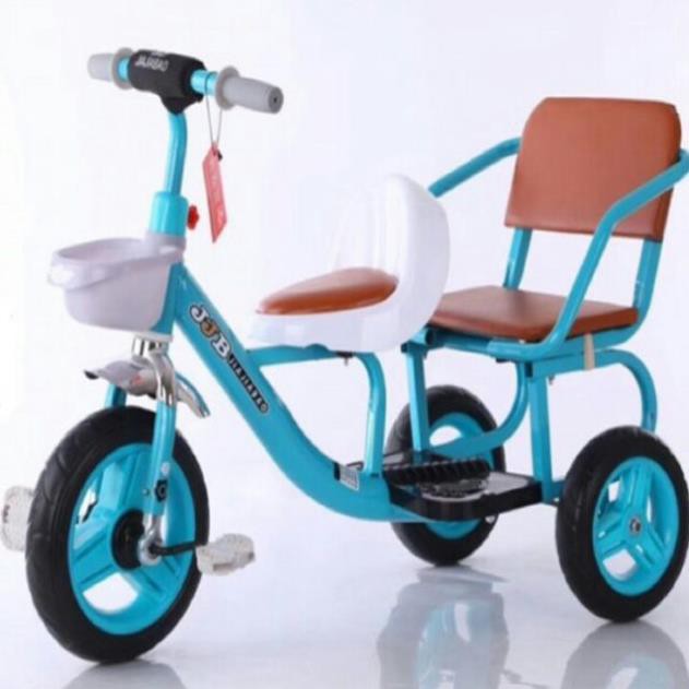 Xe đạp xích lô xe đạp đôi cho bé 2 - 6 tuổi