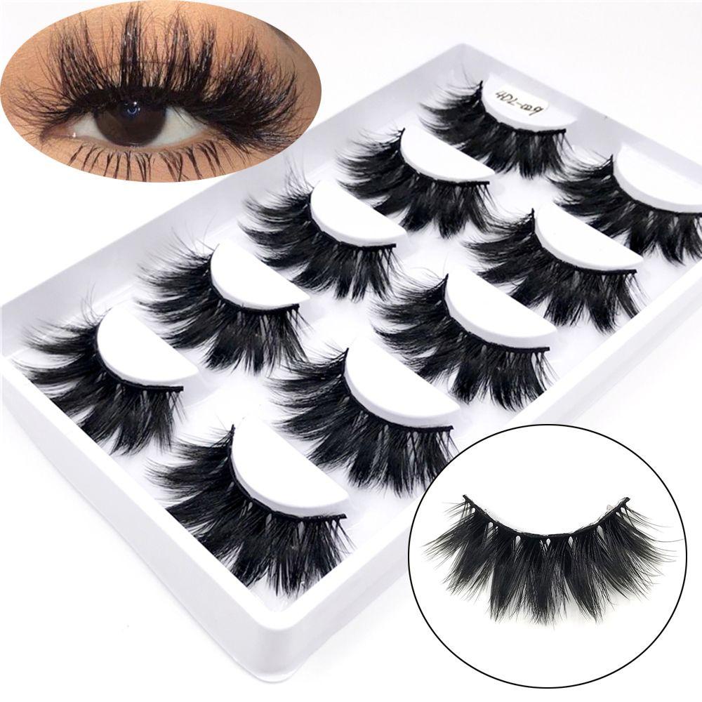 Cặp Lông Mi Giả 4D Dài Tự Nhiên Trang Điểm Cho Nữ