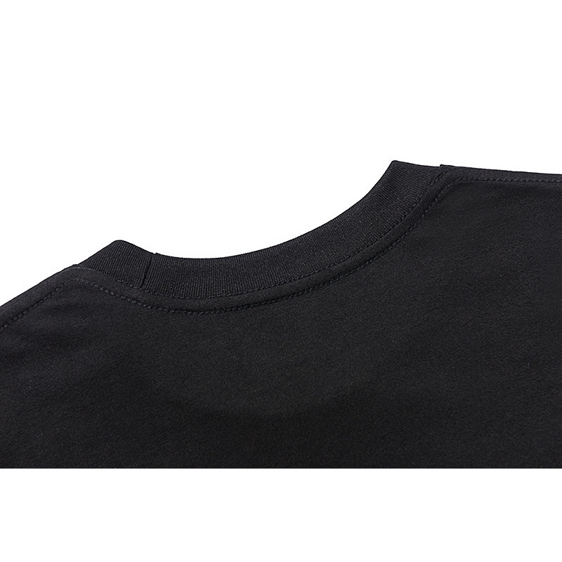 Áo Thun Cotton Tay Ngắn Dáng Rộng Plus Size Unisex