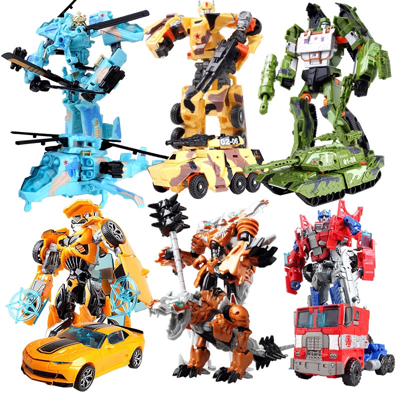 Transformers Toys Action Figures Optimus Prime Robots Cars Megatron Kids Gift