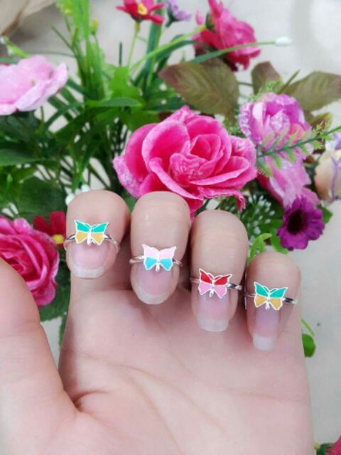 Nhẫn bạc cho bé