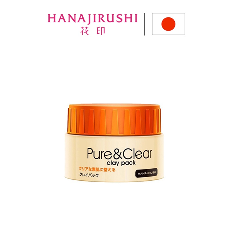 Hộp Mặt Nạ HANAJIRUSHI Nhật Bản 80g Kiềm Dầu Hỗ Trợ Làm Giảm Mụn