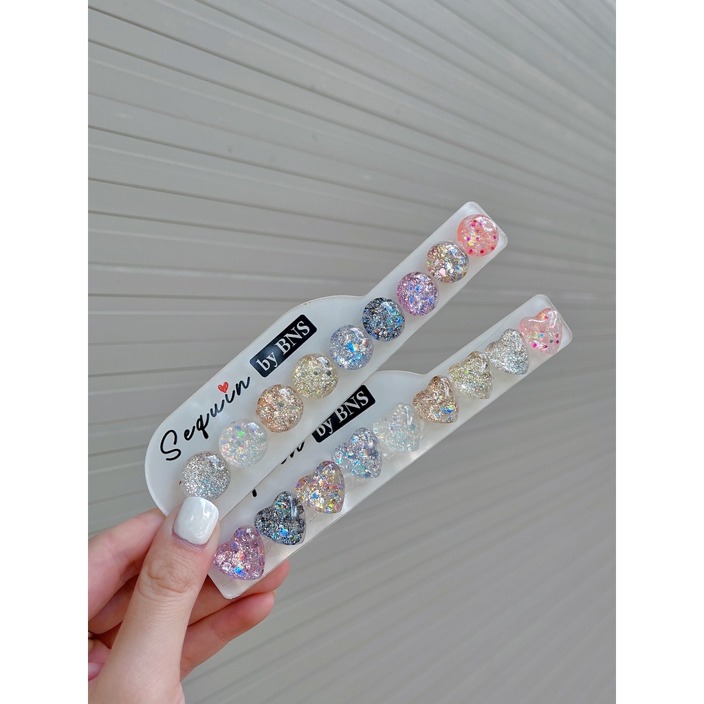 Nhũ nén lấp lánh BNS  - Tặng kèm bảng màu