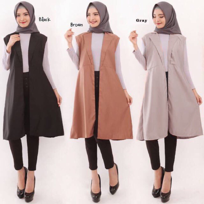Áo Vest Thỏ / ROMPI PEKANBARU Trơn