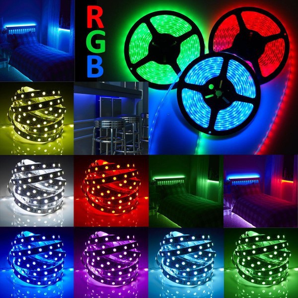 LED DÂY RGB 7 MÀU 5050 5M/300LED/CUỘN