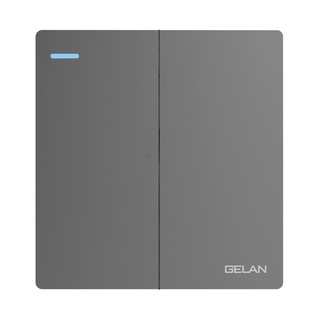[Series E6] Bộ công tắc đôi 1 chiều/ 2 chiều/ 3 chiều 16A GELAN