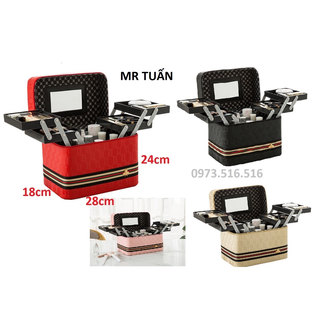 CỐP ĐỰNG ĐỒ NỐI MI TRANG ĐIỂM PHUN XĂM. DỤNG CỤ NỐI MI MR TUẤN