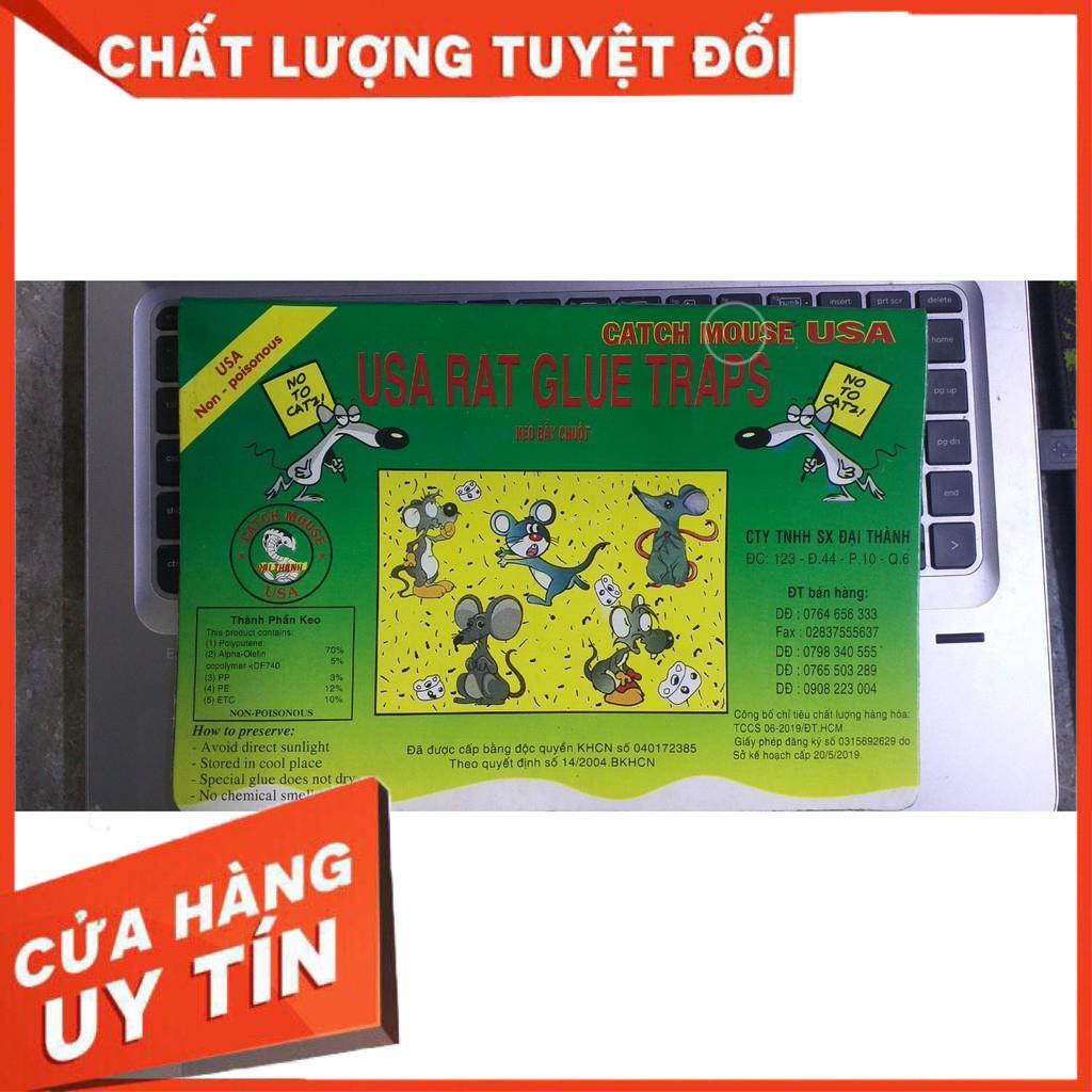 [Sỉ] Keo Dính Chuột Loại Lớn-Siêu Dính- Bắt Chuột, Dán ,Thằng Lằng