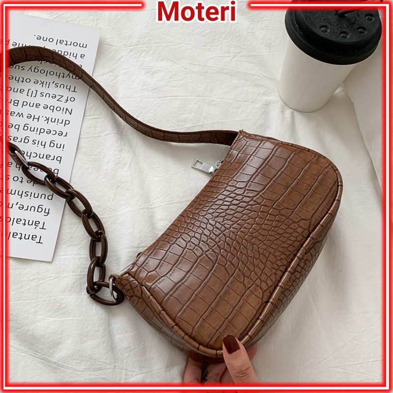 Túi xách nữ đeo vai quai xích thời trang MOTERI