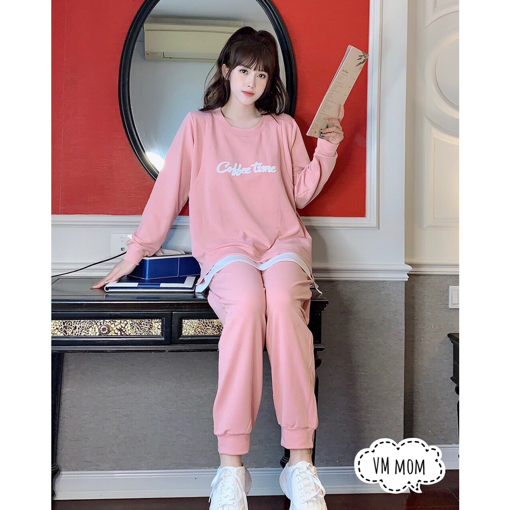 Bộ bầu và sau sinh chất da cá mùa đông ấm áp 𝐁𝐃𝟑𝟒