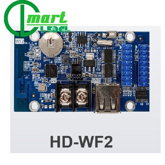 Card HD WF2 điều khiển led ma trận Full màu 2 tầng