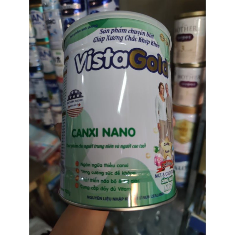 Sữa canxi vitagold 900g.