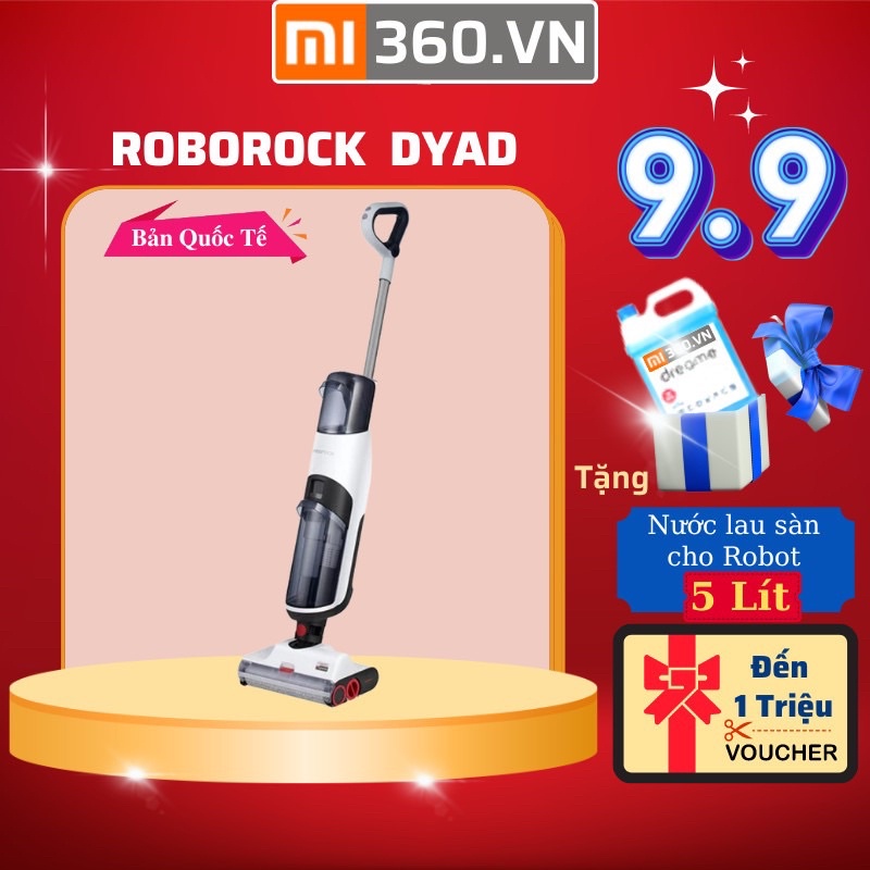 ✅Bản Quốc Tế✅ Máy Hút Bụi Lau Nhà Ướt Và Khô Xiaomi Roborock Dyad✅ BH 12 Tháng
