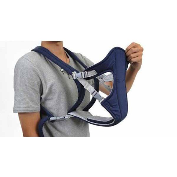 Địu em bé 4 tư thế baby carrier xanh