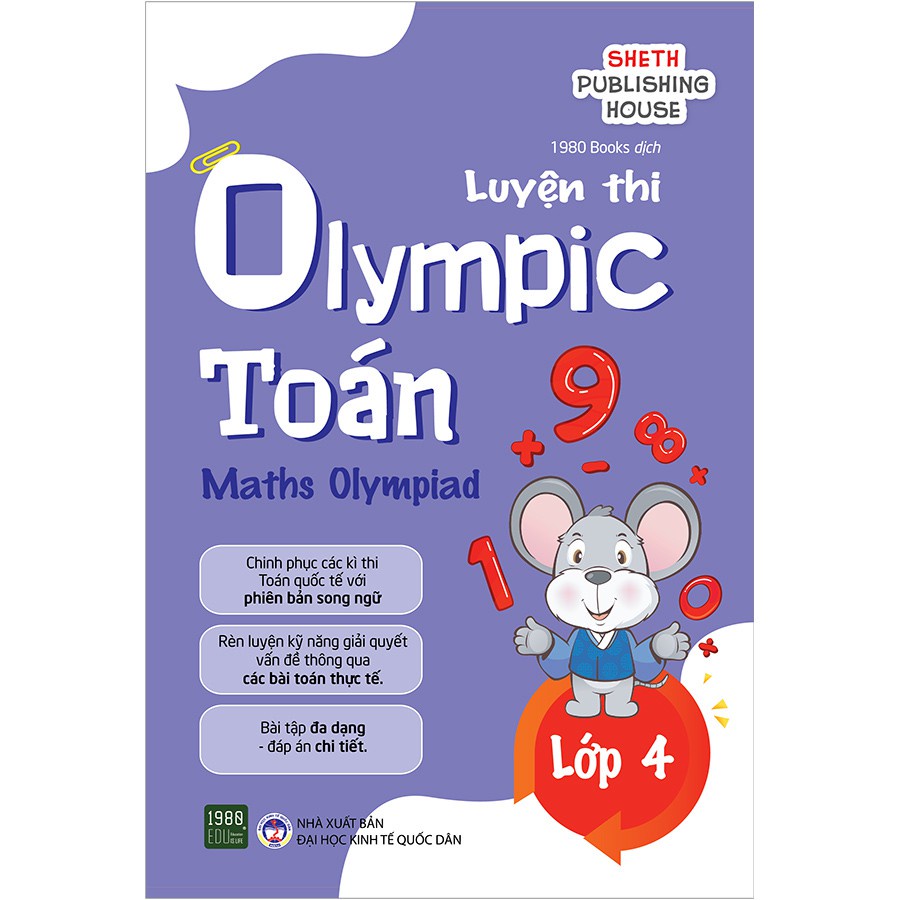 Sách - Luyện Thi Olympic Toán Lớp 4 - Maths Olympiad - TTR Bookstore