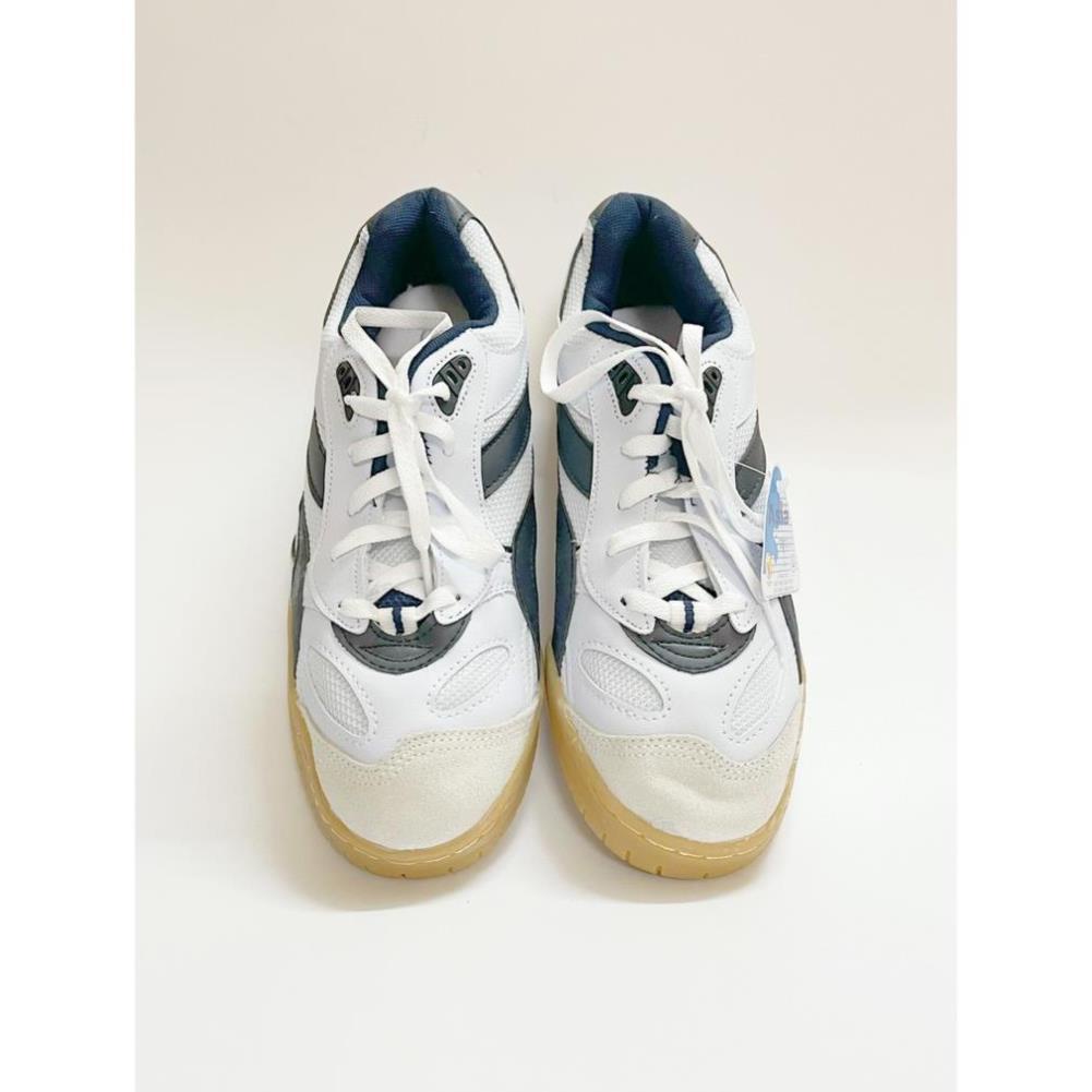 [ASIA CHÍNH HÃNG] Giày Asia Cầu Lông, giày trắng sọc đen hoặc sọc xanh lá 📸