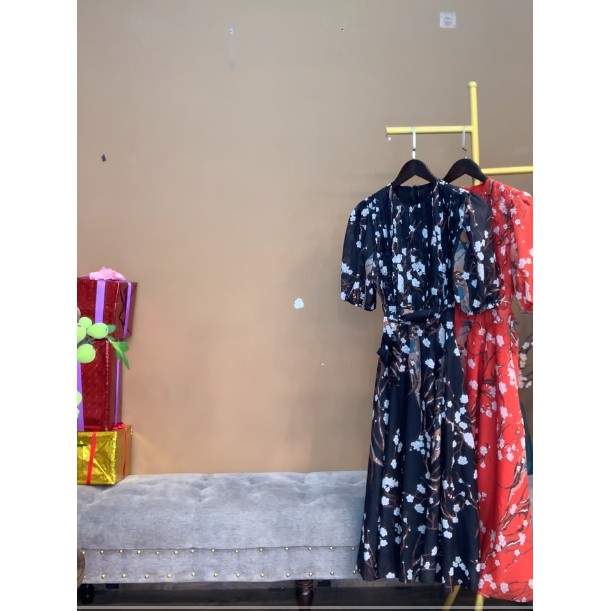 Monoco- Váy hoa xếp ly ngực eo thắt đai -8794 | BigBuy360 - bigbuy360.vn