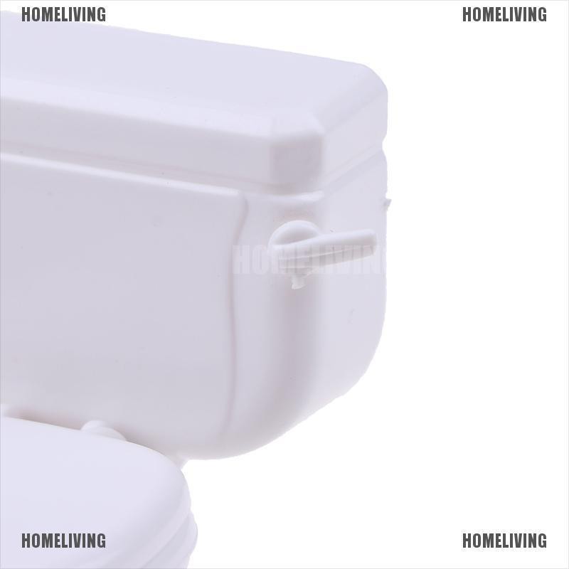 Mô Hình Toilet Dùng Trang Trí Nhà Búp Bê Phong Cách Vintage