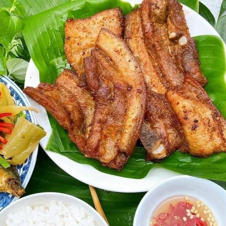 Ba Rọi Heo Ướp Sả Ớt