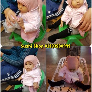 (FreeShip) Mũ len tai thỏ - Mũ trẻ em Ms034