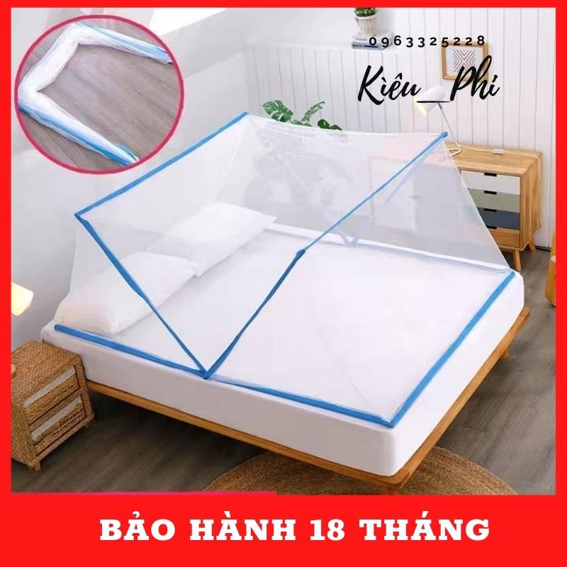 Màn chụp tự bung Việt Nam - Thương Hiệu Kiều Phi - mùng chụp người lớn mới nhất 2021