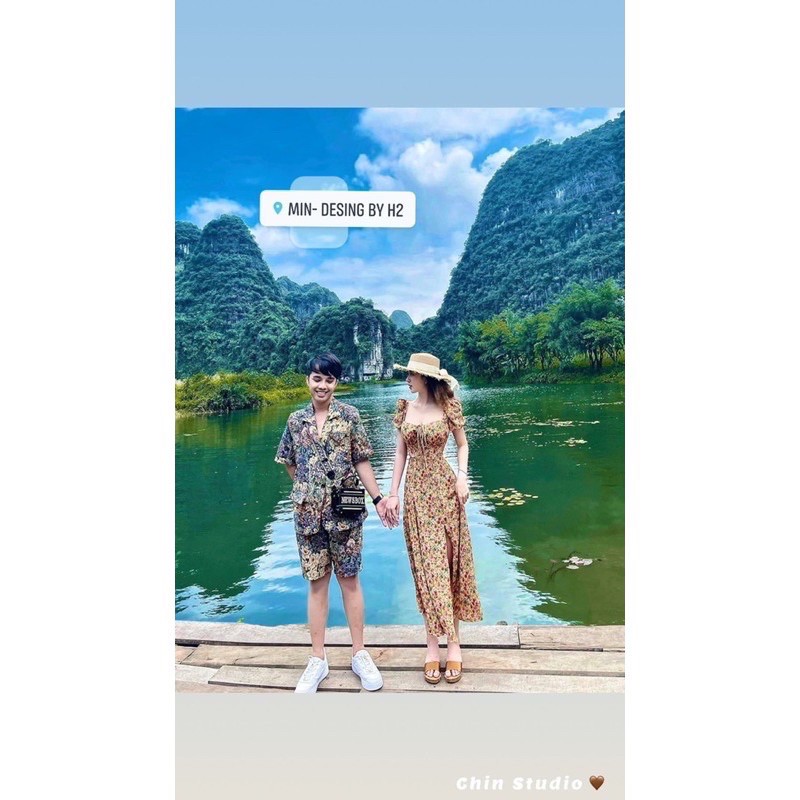 VÁY HOA NHÍ VINTAGE XẺ TÀ | BigBuy360 - bigbuy360.vn