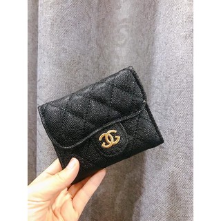 Ví Nữ Mini Cao Cấp Màu Đen Hàng Full Box