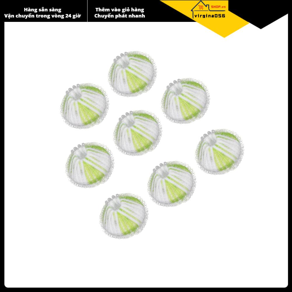 Set 8 Quả Bóng Giặt Quần Áo Tiện Dụng Cho Máy Giặt Virgina056