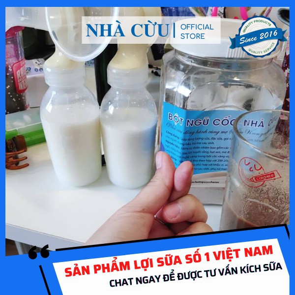 Ngũ cốc lợi sữa Nhà Cừu Organic – Bột ngũ cốc Thanh nhiệt Plus mới thành phần 11 loại hạt hộp 1kg (freeship)