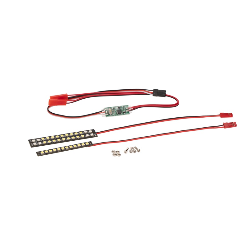 Thanh Đèn Led Cản Trước / Sau 70mm 58mm Chống Nước Nâng Cấp Cho Xe Điều Khiển TRAXXAS 1 / 10 MAXX RC