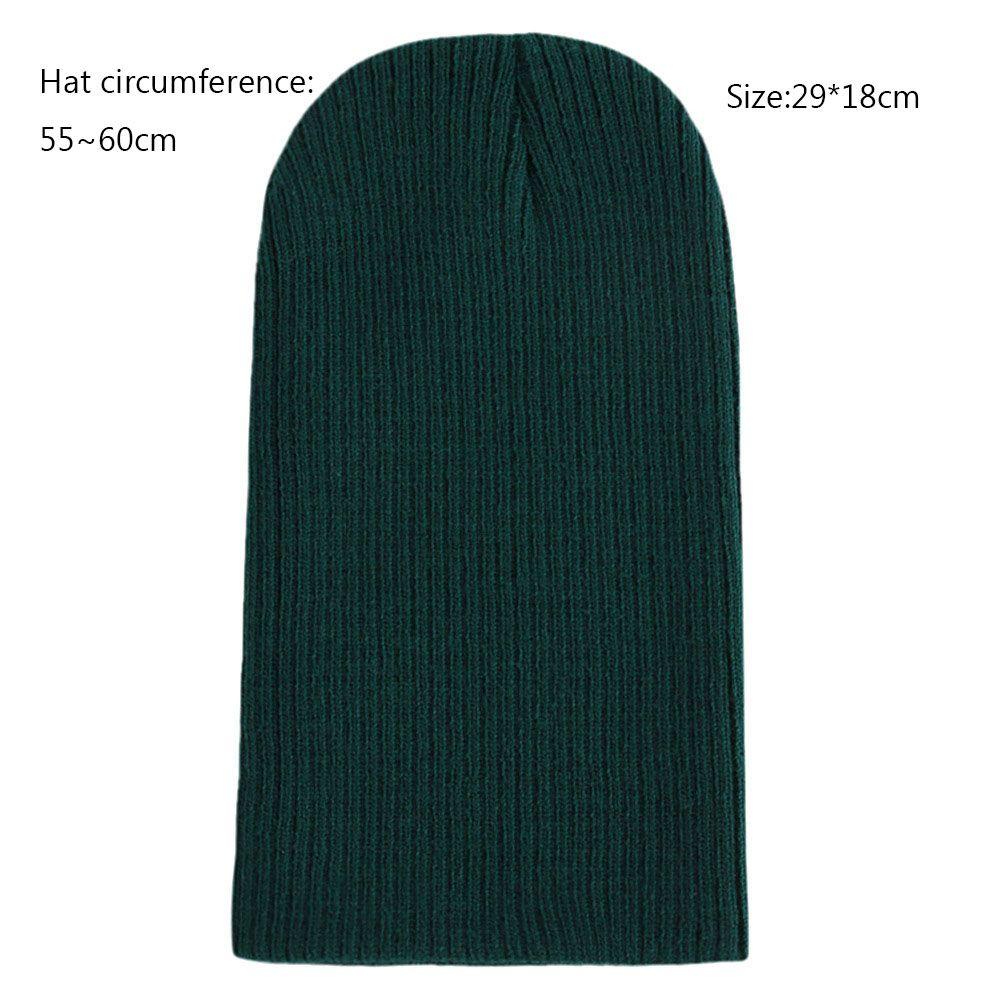 MAYSHOW Mũ Len Beanie Cao Cấp Màu Trơn Dễ Thương Cho Nữ