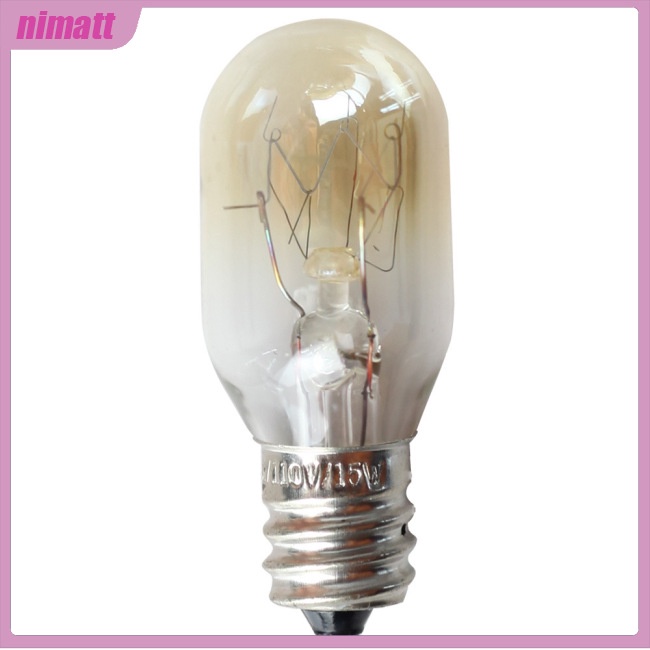 Bóng Đèn Đá Muối E12 110V 15W Chịu Nhiệt Độ Cao Chuyên Dụng Cho Lò Vi Sóng /