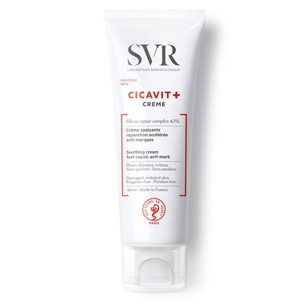 Kem dưỡng và làm dịu da dành cho da bị nứt nẻ và mẩn đỏ SVR Cicavit + Creme 40ml
