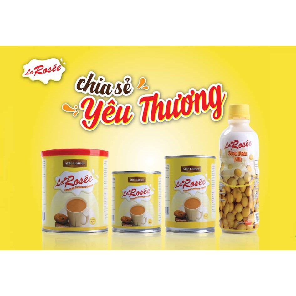 Sữa Đặc Larosée Có Đường Nắp Giật
