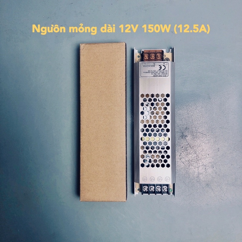 Nguồn tổ ong, nguồn led siêu mỏng 12V 12,5A