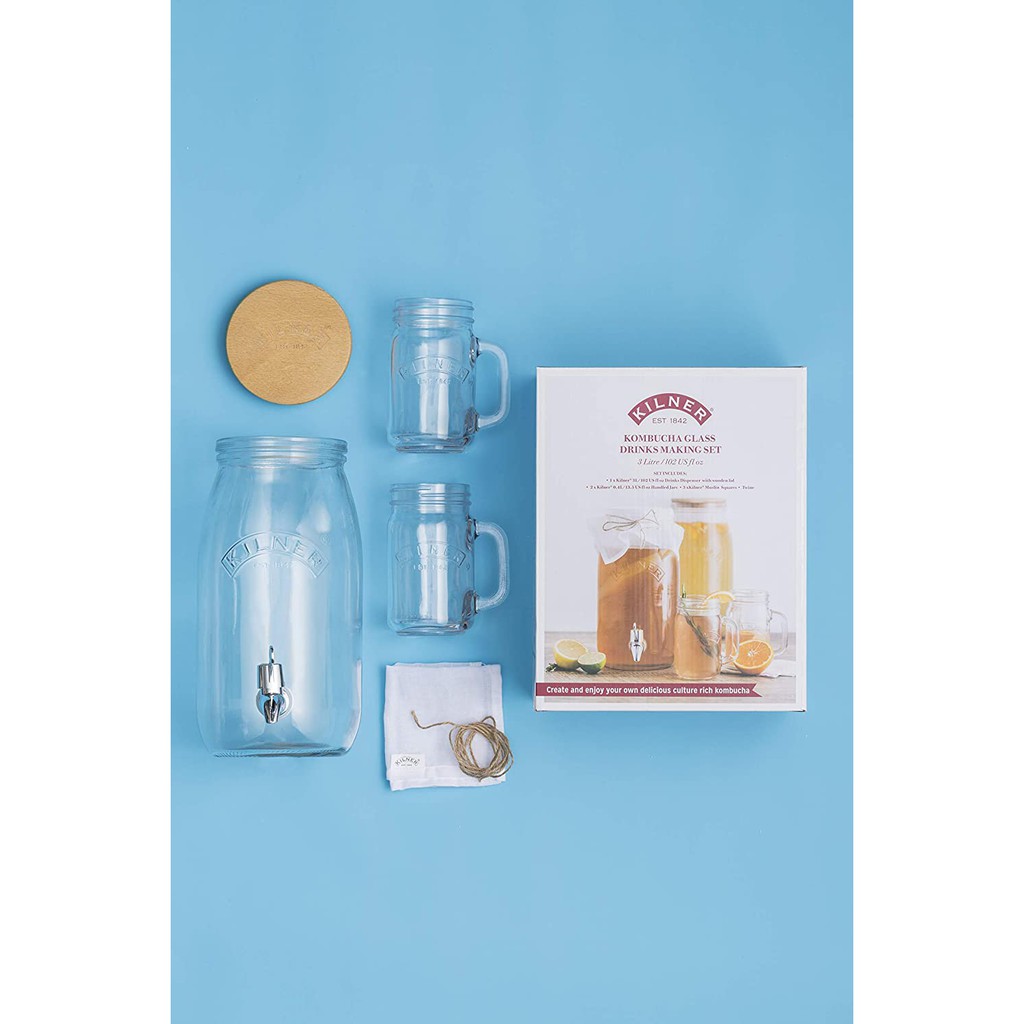 Bộ Kilner Kombucha – 7 món