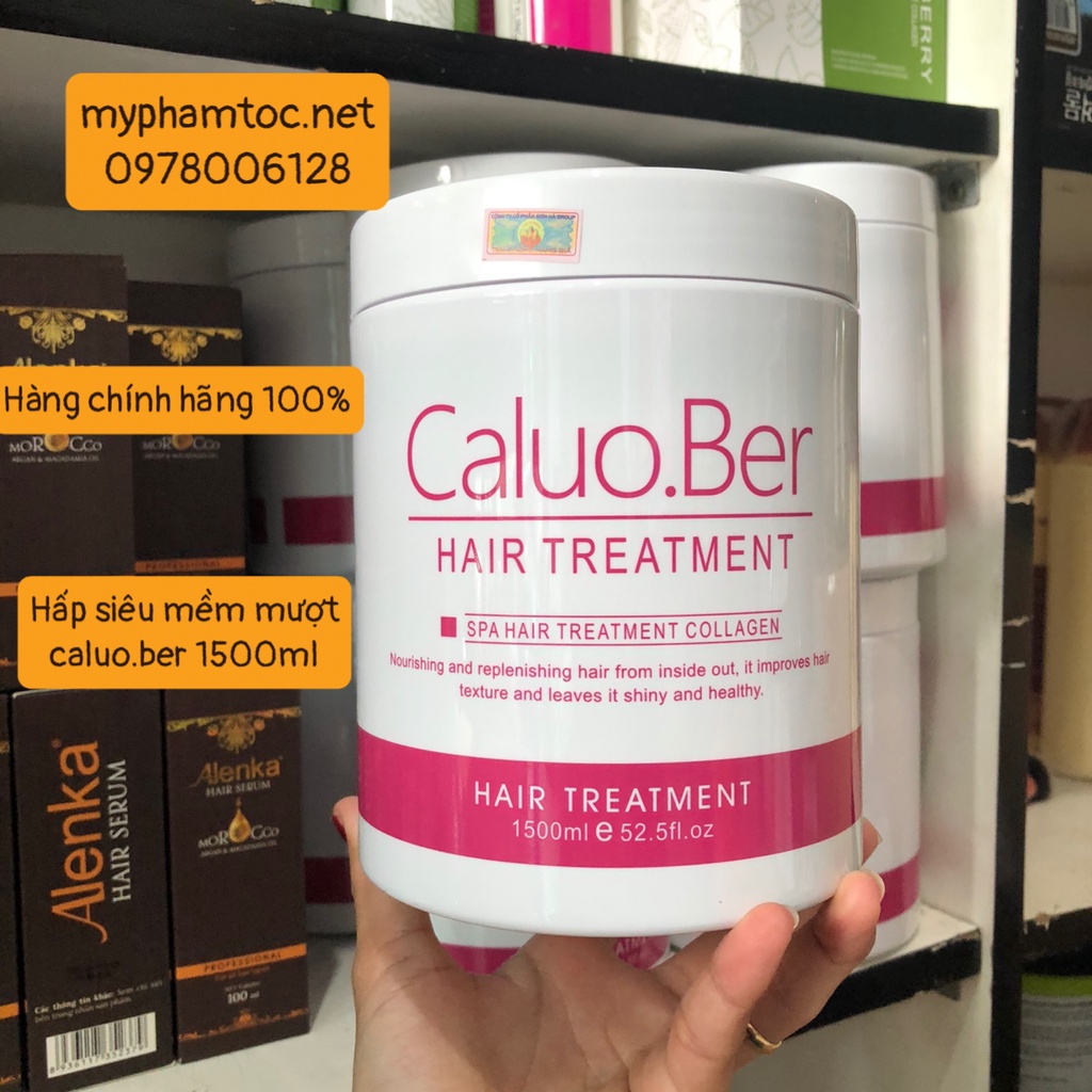 Dầu hấp ủ tóc siêu mượt collagen Caluo.ber Hair Spa Treatment 1500ml