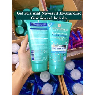 Gel rửa mặt Novosvit Hyaluronic