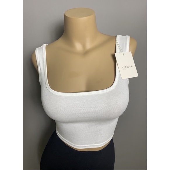 [Mã FAMARAL2 giảm 10K đơn 50K] Áo ba lỗ cổ vuông A5 DUDULAN - Áo tank hai dây bản to | BigBuy360 - bigbuy360.vn