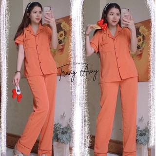 🌸 Bộ Lụa Pijama MANGO TRƠN L1🌸