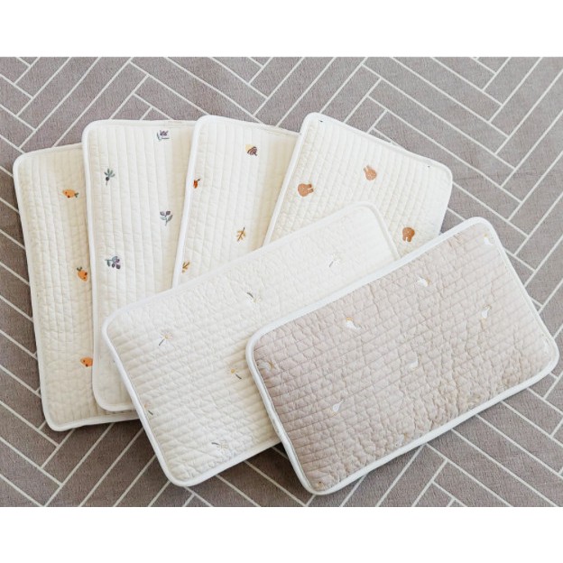 Gối Nằm Điều Hòa Hình Chữ Nhật Dot-To-Dot & Malolotte Hàn Quốc Cool Air pillow Họa Tiết Đáng Yêu