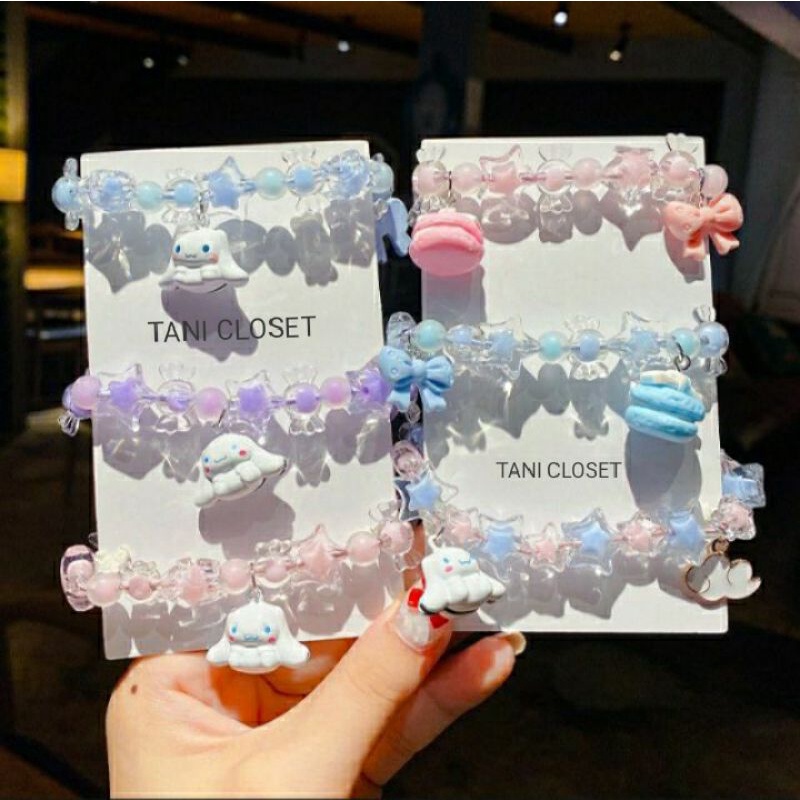 Lắc Tay Cinnamoroll Lục Lạc Xinh Xắn