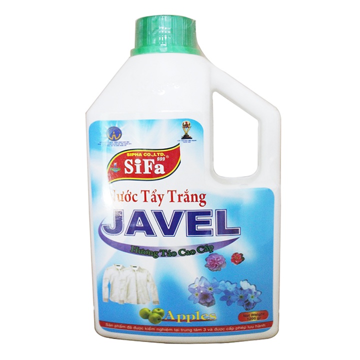 Nước Tẩy Trắng, Tẩy mốc Javel Sifa tẩy trắng quần áo 1200gr