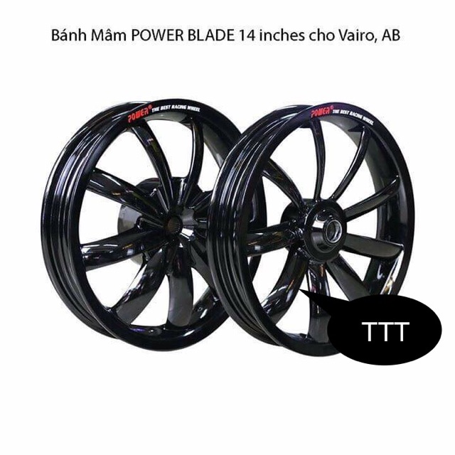 VÀNH Mâm power 14iches dành cho click125 PCX vario150