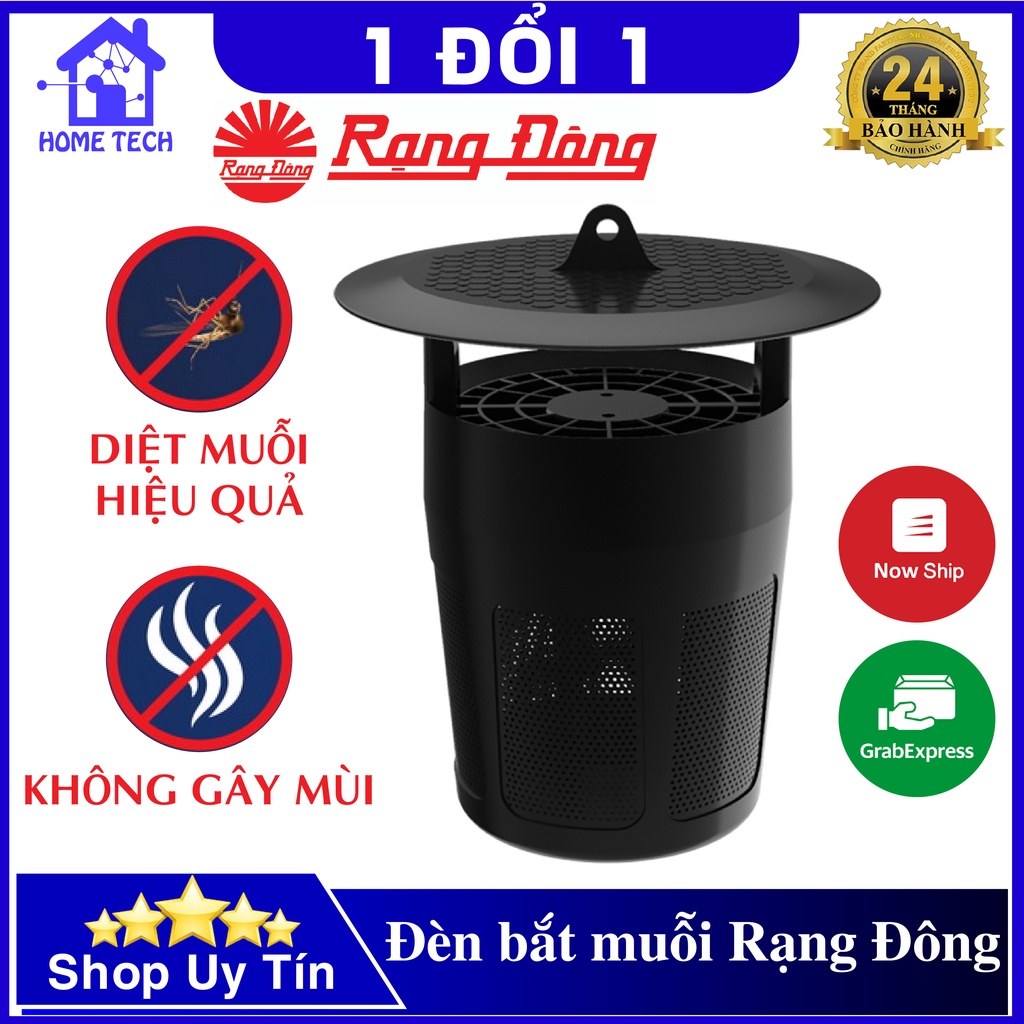 Đèn Bắt Muỗi Rạng Đông DBM01 Hàng Việt Nam chất lượng cao - Bắt bằng quạt hút, lồng đựng muỗi lớn bắt siêu hiệu quả