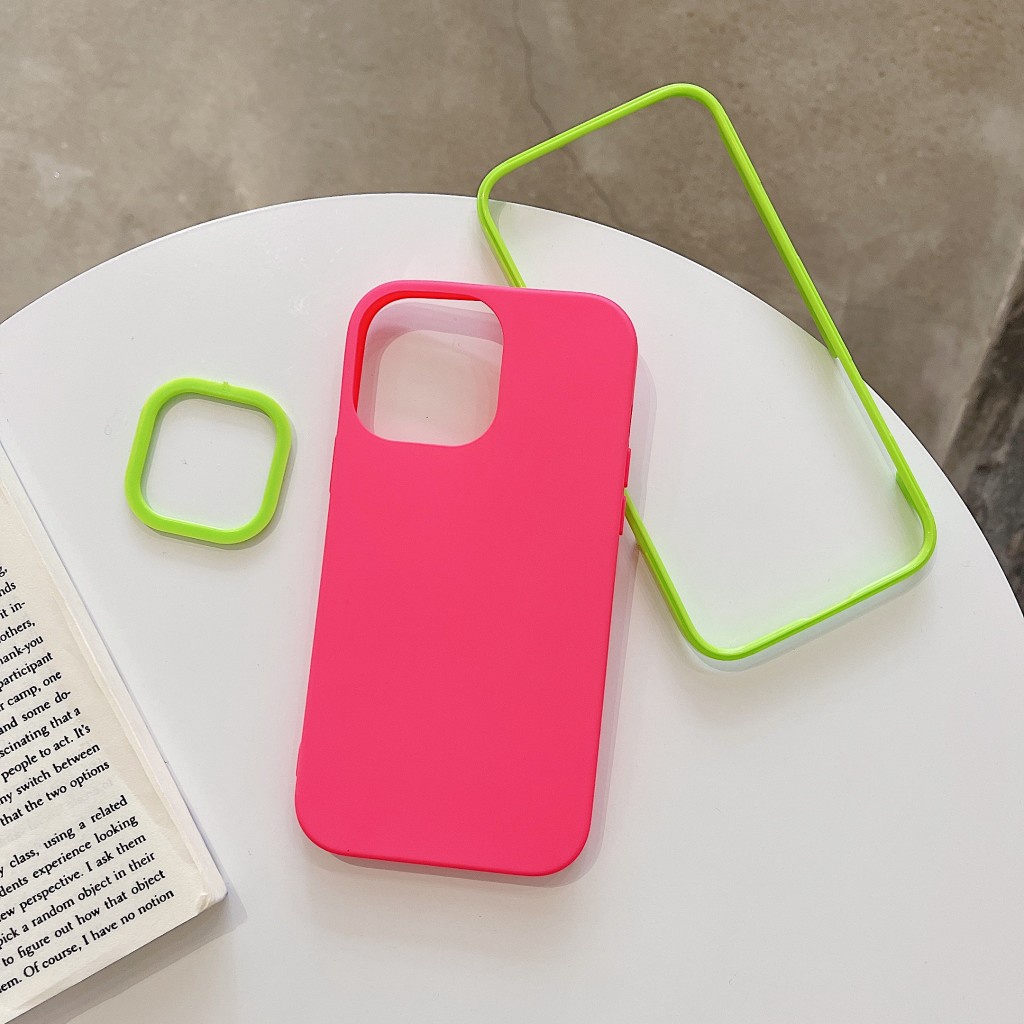 Ốp Điện Thoại Silicon Chống Rơi 3 Trong 1 Cho iPhone 12 11 Pro Max X XS XR XS Max 7 8 plus 12-7