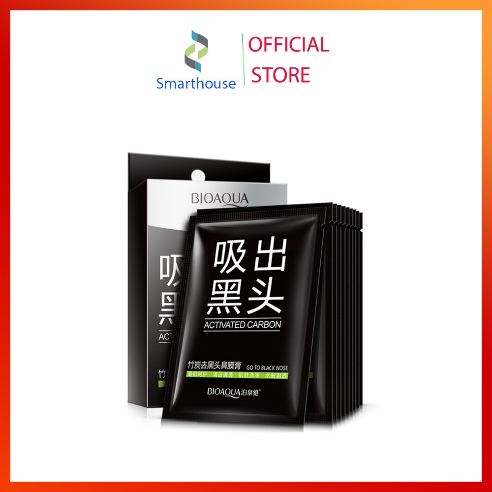 Mặt nạ lột mụn đầu đen ở mũi chiết xuất từ than tre - Mask nội địa Trung TL2020