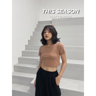 Áo Croptop trơn 5 màu