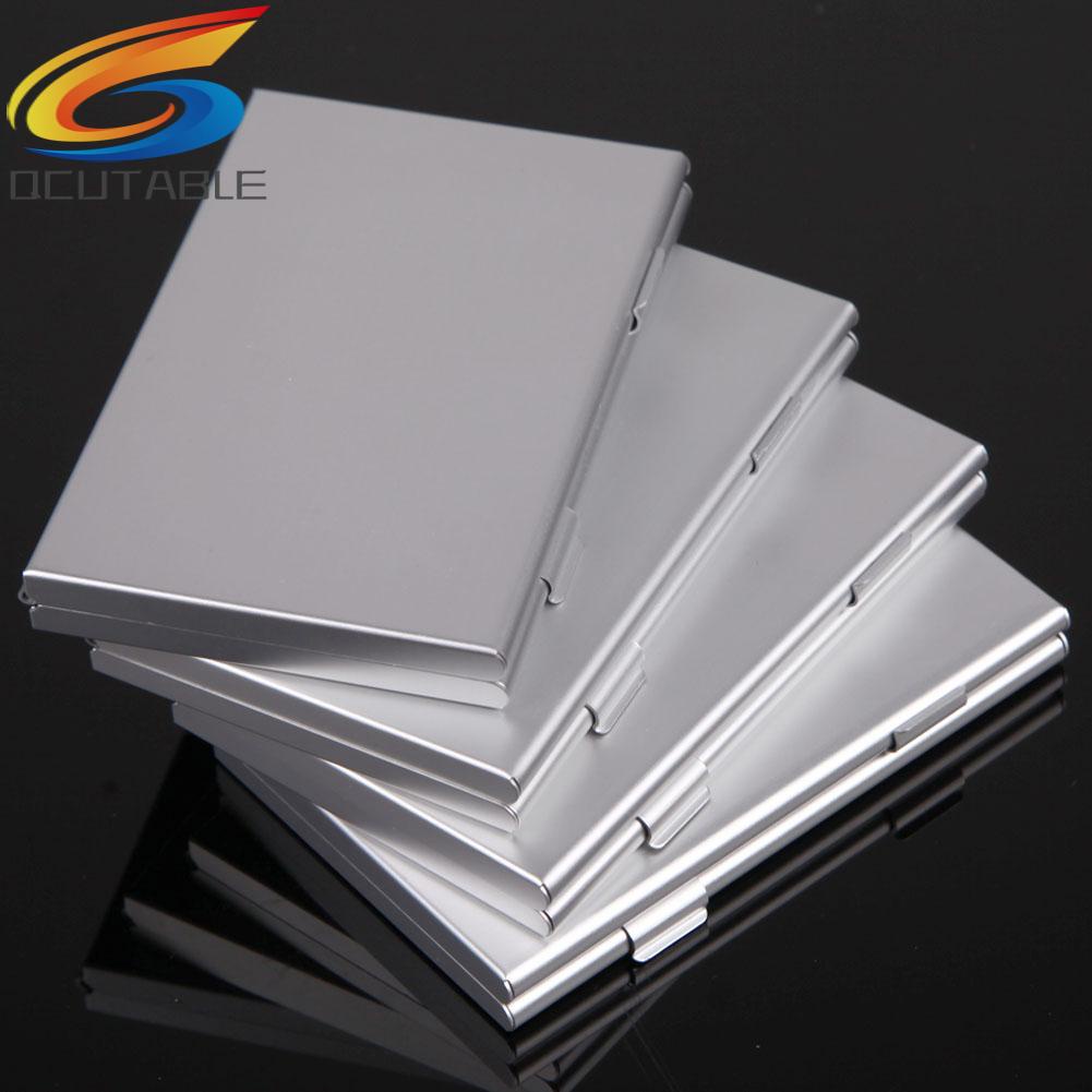 Hộp Đựng Bảo Vệ Thẻ Nhớ Micro SD TF MMC Bằng Kim Loại Nhôm Giá Đỡ